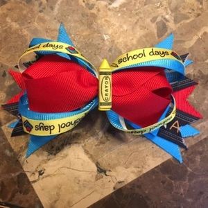 NEW Back To School/First Day of School Hair Bow!